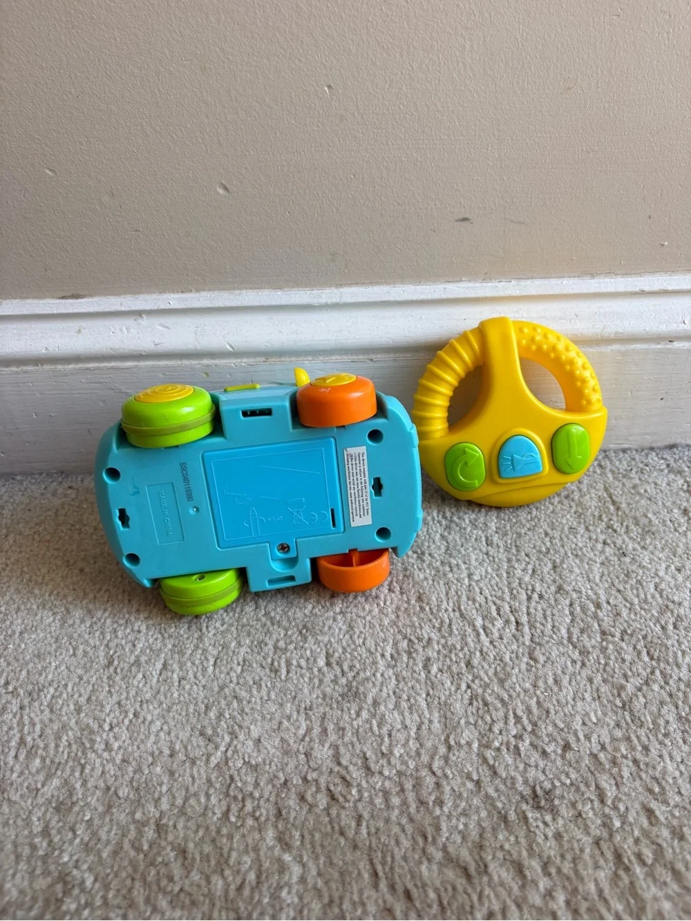 My first remote control car for toddlers - lights and sounds